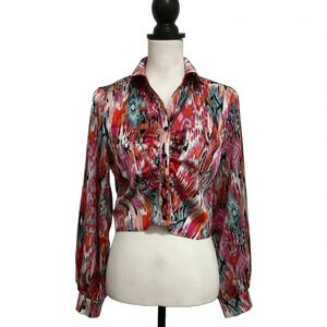 NWT Ro & De Multi Color Blouse. Medium